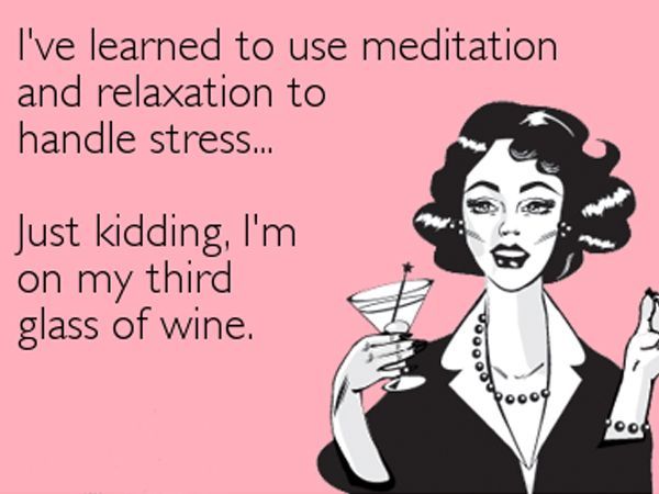 stress wine