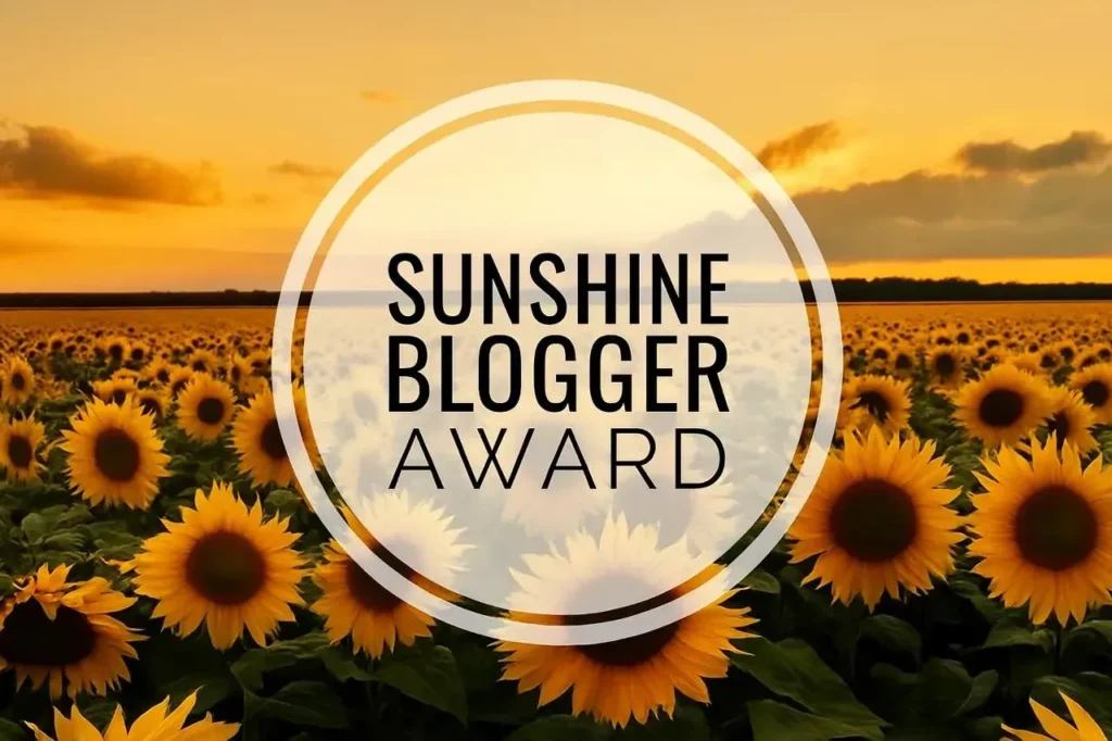 Sunshine Blogger Award Nomination! sunshine blogger award logo