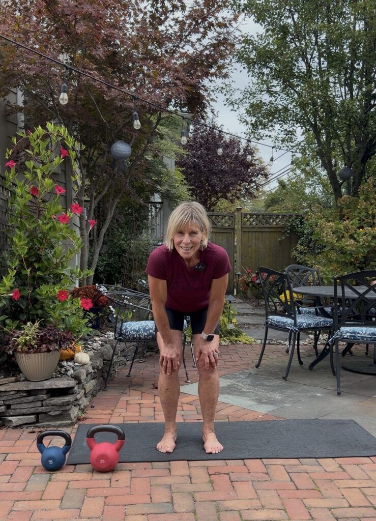 polli encouraging pose