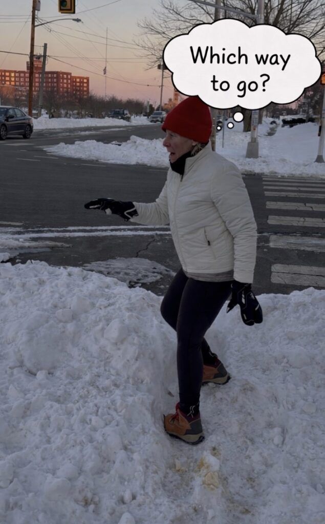 The mental load, and then the work. Which way to go