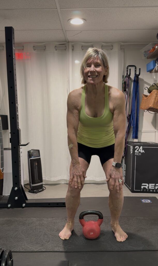 Fun in the home gym