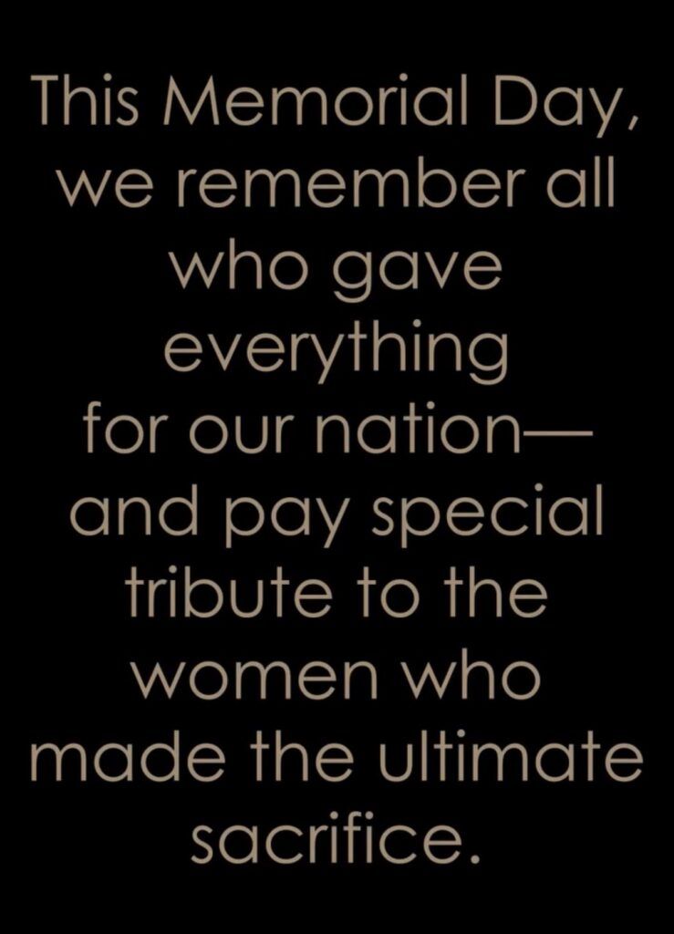 Honor, and the History of Women in Service Women Memorial Day 1